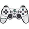 Michigan State University White Jersey PS3 Dual Shock wireless controller Skin
