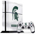 Michigan State University White Jersey PS4 Console and Controller Bundle Skin