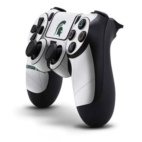 Michigan State University White Jersey PS4 Controller Skin