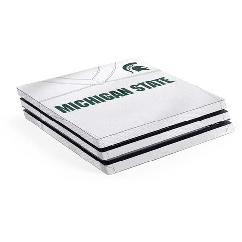 Michigan State University White Jersey PlayStation PS4 Skins