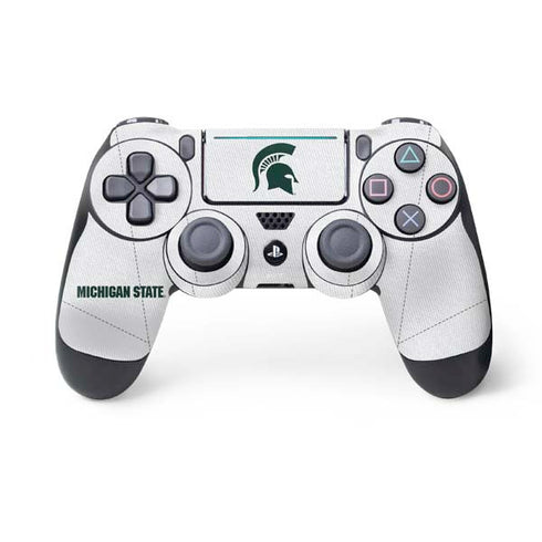Michigan State University White Jersey PS4 Pro/Slim Controller Skin