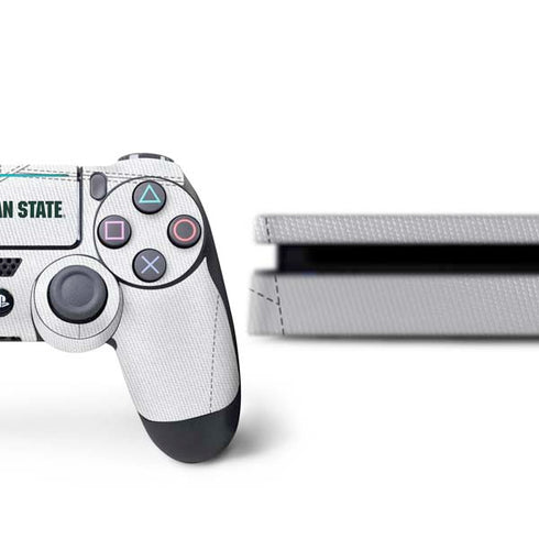 Michigan State University White Jersey PS4 Slim Bundle Skin