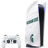 Michigan State University White Jersey PlayStation PS5 Skins