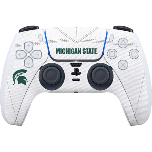 Michigan State University White Jersey PlayStation PS5 Skins