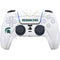 Michigan State University White Jersey PS5 Controller Skin