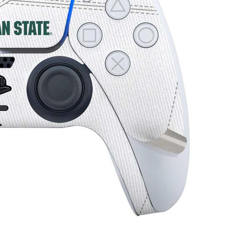 Michigan State University White Jersey PS5 Controller Skin
