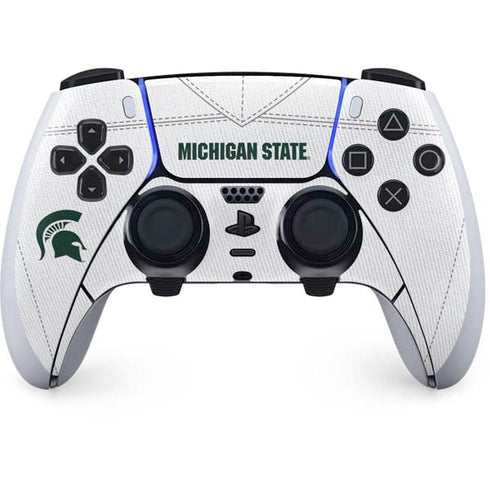 Michigan State University White Jersey PlayStation PS5 Skins