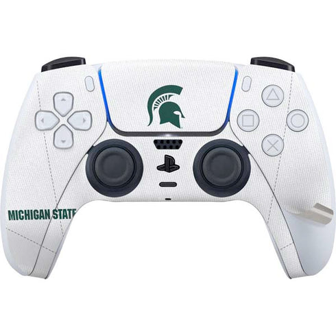 Michigan State University White Jersey PS5 Pro Bundle Skin