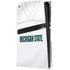 Michigan State University White Jersey PS5 Pro Disk Console Skin