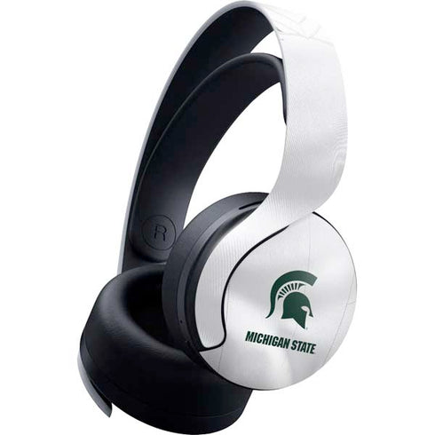 Michigan State University White Jersey PULSE 3D Wireless Headset for PS5 Skin