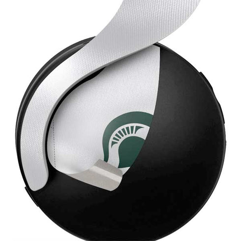 Michigan State University White Jersey PULSE 3D Wireless Headset for PS5 Skin