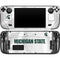 Michigan State University White Jersey Steam Deck Handheld Gaming Computer OLED Skin