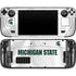 Michigan State University White Jersey Steam Deck Handheld Gaming Computer OLED Skin
