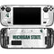 Michigan State University White Jersey Steam Deck Handheld Gaming Computer Skin