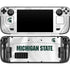 Michigan State University White Jersey Steam Deck Handheld Gaming Computer Skin