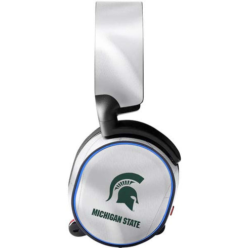 Michigan State University White Jersey SteelSeries Arctis 3 Skin