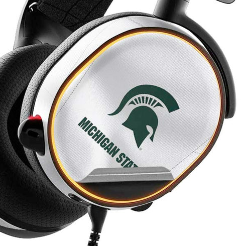 Michigan State University White Jersey SteelSeries Arctis 3 Skin