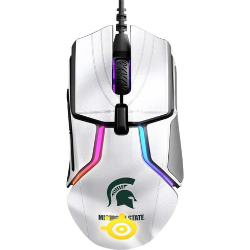 Michigan State University White Jersey SteelSeries Rival 600 Gaming Mouse Skin