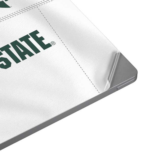 Michigan State University White Jersey Universal Laptop 14in (11.4 x 8.2in) Skin