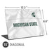 Michigan State University White Jersey Universal Laptop 15in (12.2 x 8.8in) Skin