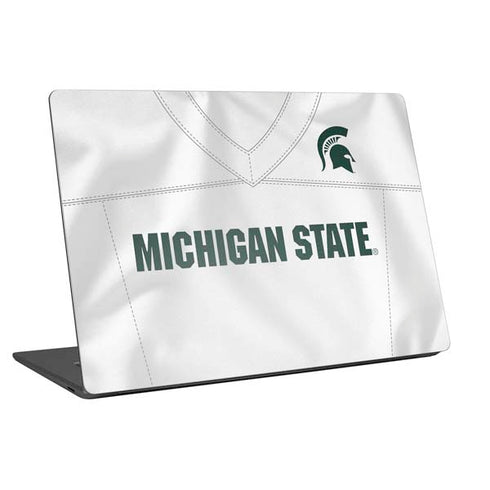 Michigan State University White Jersey Laptop Skins