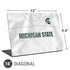 Michigan State University White Jersey Universal Laptop 16in (13 x 9.4in) Skin