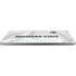 Michigan State University White Jersey Universal Laptop 16in (13 x 9.4in) Skin
