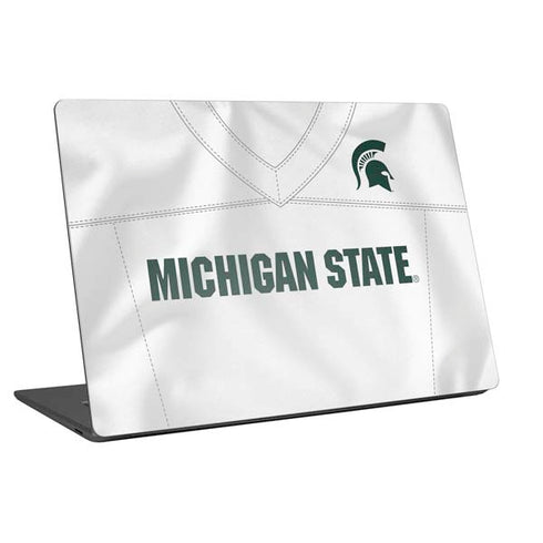 Michigan State University White Jersey Universal Laptop 17in (13.8 x 10in) Skin