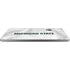 Michigan State University White Jersey Universal Laptop 17in (13.8 x 10in) Skin