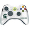 Michigan State University White Jersey Xbox 360 Wireless Controller Skin