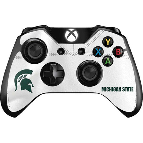 Michigan State University White Jersey Xbox One Controller Skin