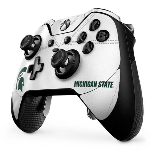 Michigan State University White Jersey Xbox One Elite Controller Skin