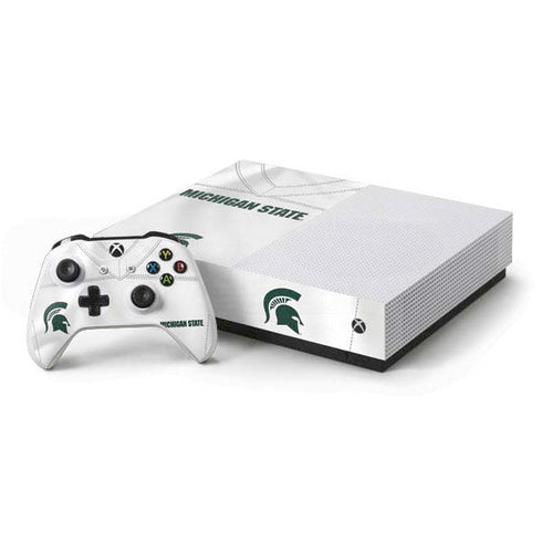 Michigan State University White Jersey Xbox One Skins