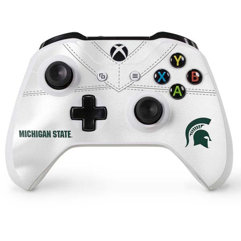 Michigan State University White Jersey Xbox One Skins