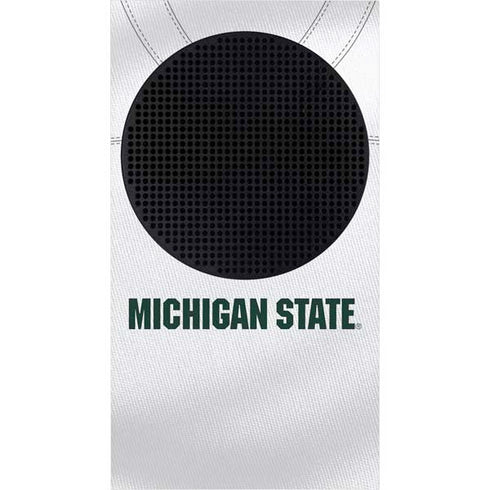Michigan State University White Jersey Xbox Series S Console Skin