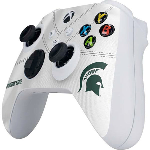 Michigan State University White Jersey Xbox Series S Controller Skin