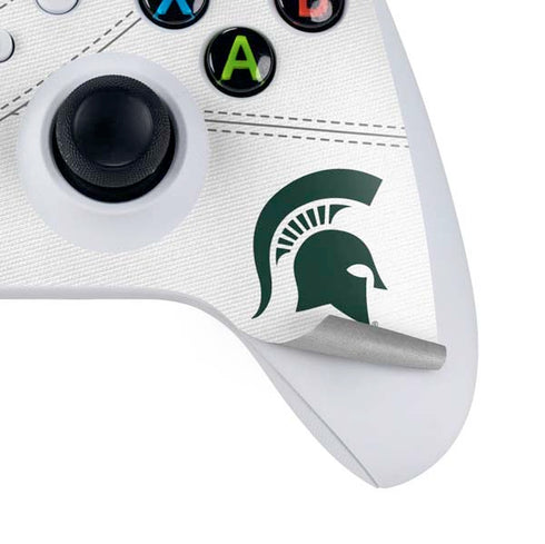Michigan State University White Jersey Xbox Series S Controller Skin