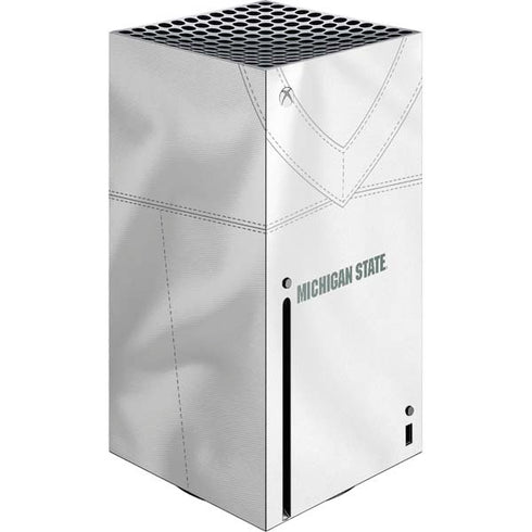 Michigan State University White Jersey Xbox Series X Skins