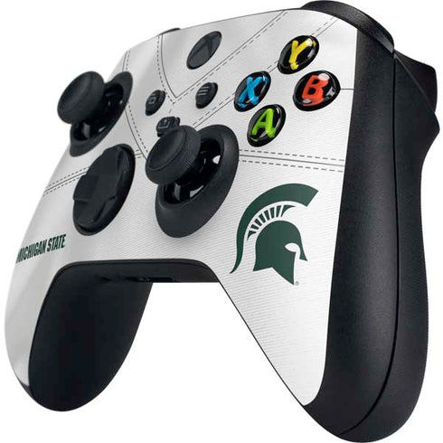 Michigan State University White Jersey Xbox Series X Controller Skin