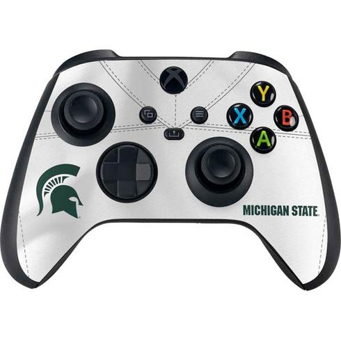 Michigan State University White Jersey XBox Series X Digital Edition Bundle Skin