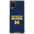 University of Michigan Wolverines M Galaxy A12 Clear Case