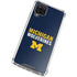 University of Michigan Wolverines M Galaxy A12 Clear Case