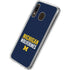University of Michigan Wolverines M Galaxy A20 Clear Case