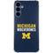 University of Michigan Wolverines M Galaxy A35 5G Clear Case