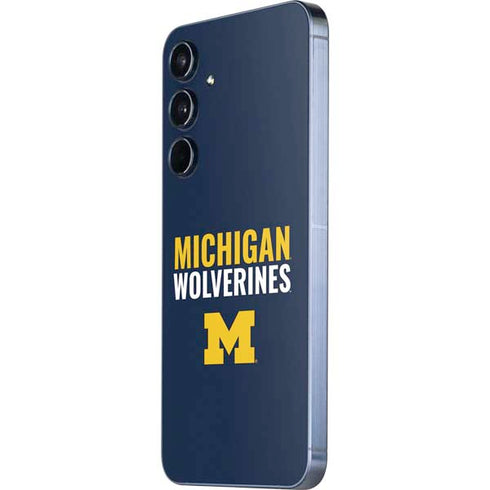 University of Michigan Wolverines M Galaxy A35 5G Skin