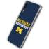 University of Michigan Wolverines M Galaxy A50 Clear Case