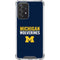 University of Michigan Wolverines M Galaxy A52 5G Clear Case