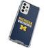 University of Michigan Wolverines M Galaxy A53 5G Clear Case