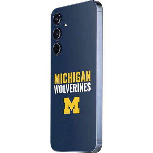 University of Michigan Wolverines M Galaxy A55 5G Skin