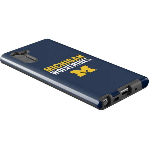 University of Michigan Wolverines M Galaxy Note 10 Pro Case